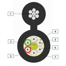 Кабель оптический ОКСНЦт-10-01-0,22-24-(5,5)