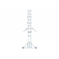 Мачта телескопическая, длина рабочая 5,71 м МТП-6