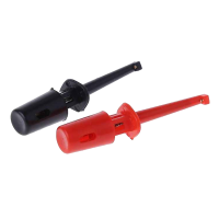 Зажим "крючок" Rexant, 40 мм, красный/черный