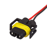 Разъем-гнездо авто H8/H11, шнур 10 см