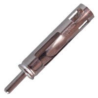 Разъем автоантенны штекер на кабель (голый)