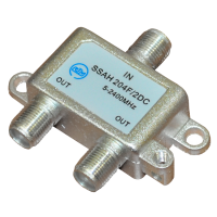 Делитель спутниковый на 2 SSAH 204F/2DC RTM