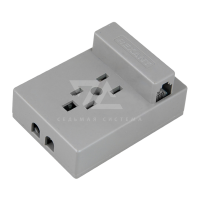 Розетка телефонная универсальная Rexant, серая