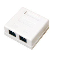 Розетка компьютерная RJ-45 Rexant, 2 порта, CAT5