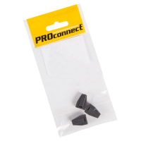 Экспресс-клемма электромонтажная 2 x 2.5 мм2 Proconnect, с пастой, 3 шт/упак