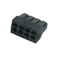 Экспресс-клемма электромонтажная 8 x 2.5 мм2 Rexant, с пастой