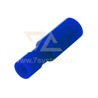 Разъем полностью изолированный круглый (гнездо) AEF2-156A Rexant, 100 шт/упак