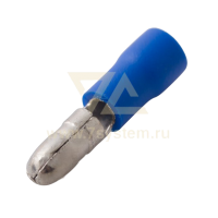 Разъем изолированный круглый (штекер) VM2-156 Rexant, 100 шт/упак