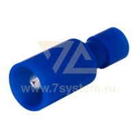 Разъем полностью изолированный круглый (штекер) AEM2-156A Rexant, 100 шт/упак