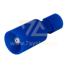 Разъем полностью изолированный круглый (штекер) AEM2-156A Rexant, 100 шт/упак