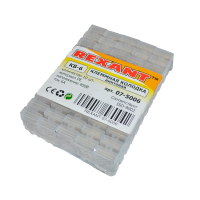 Колодка клеммная винтовая КВ-6 Rexant, 6 мм2, линейка 12 шт, 6 А