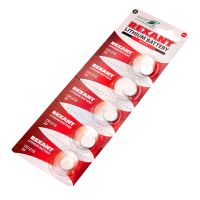 Элемент питания литиевый CR1216 Rexant, 3 V 25 mAh, 5 шт/упак