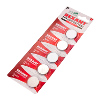 Элемент питания литиевый CR2025 Rexant, 3 V 160 mAh, 5 шт/упак