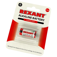 Элемент питания алкалиновый CR123 Rexant