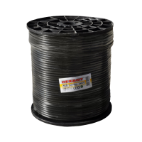 Кабель коаксиальный RG-6U Rexant, полиэтилен, черный, 305 м