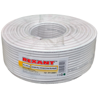 Кабель коаксиальный RG-58A/U Rexant, 50 Ом, белый, 100 м