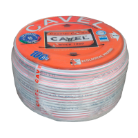 Кабель коаксиальный SAT 703 B Cu/Cu Cavel, белый, 100 м
