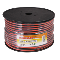 Кабель акустический RED-BLACK 2 х 2.5 мм Rexant, 100 м