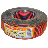 Кабель акустический RED-BLACK 2 х 0.75 мм Rexant, 100 м