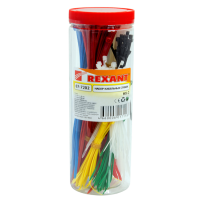 Набор хомутов HX-2 Rexant, цветные, 125 шт/упак