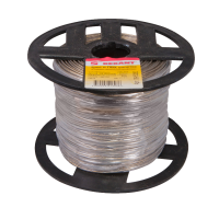 Трос стальной 2 мм Rexant, в ПВХ изоляции, катушка 200 м