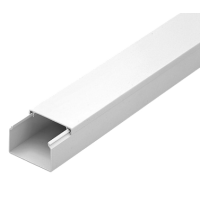 Кабель-канал 15 x 10 мм, пластиковый, белый, 2 м