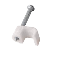 Крепеж кабеля плоский 6 мм, 50 шт