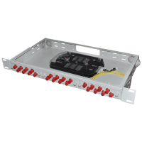 Кросс оптический стоечный КРС-24 1U FC/UPC