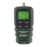 Тестер кабеля NETcat Micro NC-100 Greenlee