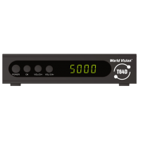 Приемник эфирный комбинированный DVB-T/T2/C T64D World Vision