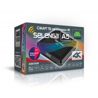СМАРТ ТВ-приставка 4К SELENGA A5