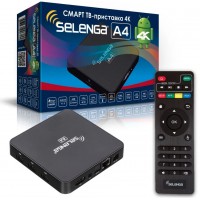 СМАРТ ТВ-приставка 4К SELENGA A4