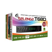 Цифровая приставка DVB-T2 SELENGA T68D