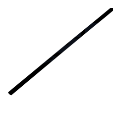 Термоусадочная трубка 3.0 мм / 1.5 мм Rexant, черная, 200 м