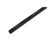 Термоусадочная трубка клеевая 3.0 мм / 1.0 мм Rexant, черная, 1 м