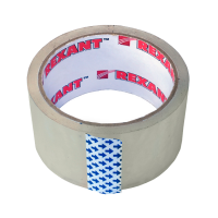 Скотч упаковочный 48 мм x 36 м Rexant, 50 мкм, прозрачный