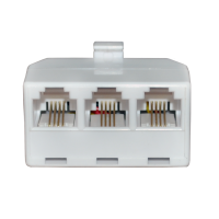 Телефонный тройник 6P-4C Rexant