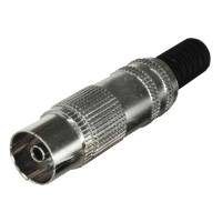 Разъем ТВ(гнездо) Никель Rexant