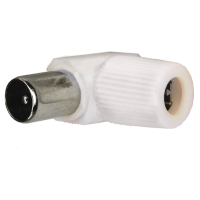 Разъем ТВ(штекер) без пайки Rexant, угловой