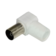 Разъем ТВ(гнездо) без пайки Rexant, угловой