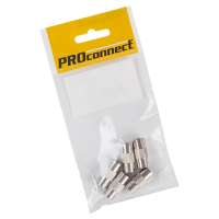Переходник ТВ(гнездо) - ТВ(гнездо) Proconnect, 5 шт/упак