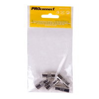 Переходник ТВ(штекер) - ТВ(гнездо) Proconnect, 5 шт/упак