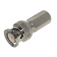 Разъем BNC(штекер) резьбовой на RG59 Rexant