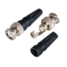 Разъем BNC(штекер) под винт с колпачком Rexant