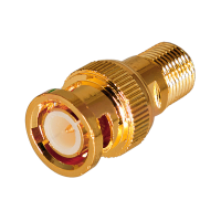 Переходник F(гнездо) - BNC(штекер) Gold Rexant