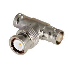 Переходник BNC(штекер) - BNC(2 гнезда) тройник Proconnect