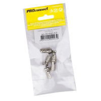 Разъем F(штекер) резьбовой на RG6 Proconnect AB, 5 шт/упак