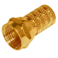 Разъем F(штекер) резьбовой на RG6 Proconnect Gold