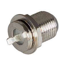 Разъем F(гнездо) на корпус с контактом Proconnect