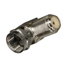 Переходник F(гнездо) - F(штекер) угловой Rexant, 100 шт/упак